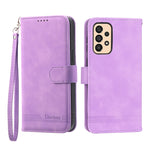 Dierfeng Dream Line TPU + Custodia per telefono in pelle PU, For Samsung Galaxy A33, For Samsung Galaxy A22e 5G JP Version, For Samsung Galaxy A14, For Samsung Galaxy A54
