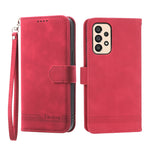 Dierfeng Dream Line TPU + Custodia per telefono in pelle PU, For Samsung Galaxy A33, For Samsung Galaxy A22e 5G JP Version, For Samsung Galaxy A14, For Samsung Galaxy A54