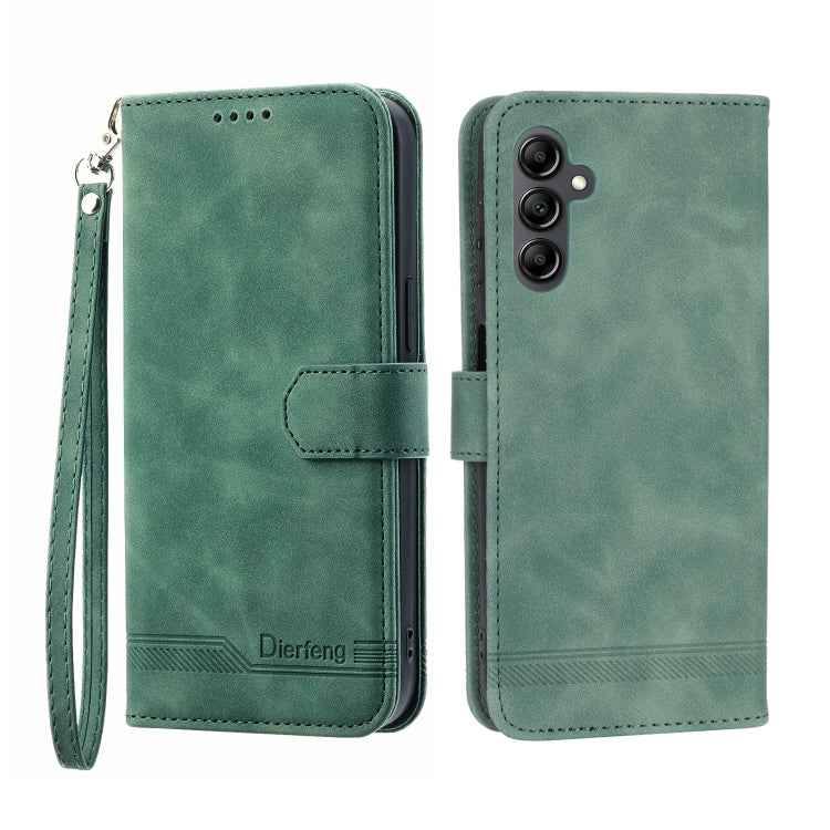 Dierfeng Dream Line TPU + Custodia per telefono in pelle PU, For Samsung Galaxy A33, For Samsung Galaxy A22e 5G JP Version, For Samsung Galaxy A14, For Samsung Galaxy A54