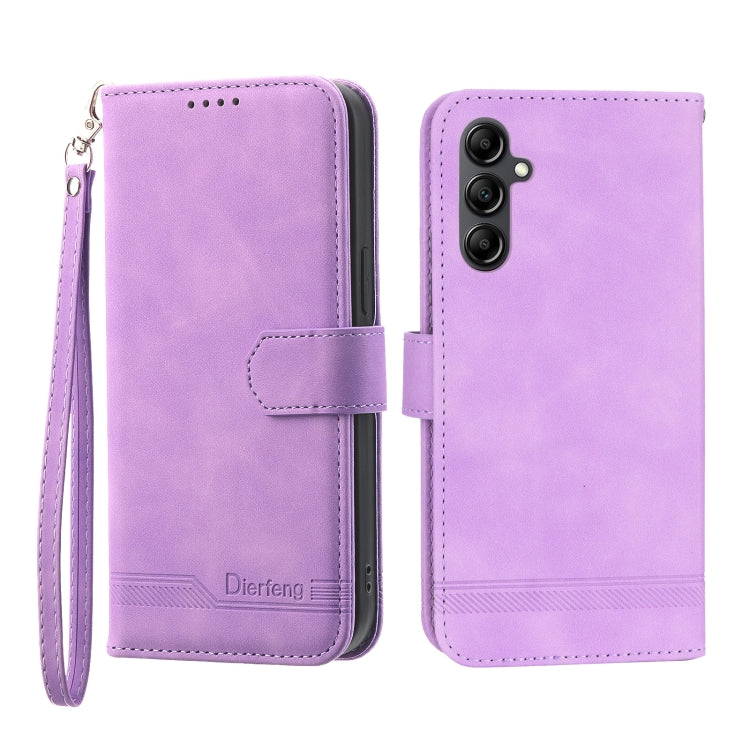 Dierfeng Dream Line TPU + Custodia per telefono in pelle PU, For Samsung Galaxy A34, For Samsung Galaxy S20 FE, For Samsung Galaxy S21 5G, For Samsung Galaxy S21+ 5G