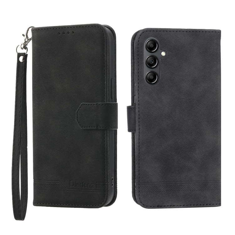 Dierfeng Dream Line TPU + Custodia per telefono in pelle PU, For Samsung Galaxy A34, For Samsung Galaxy S20 FE, For Samsung Galaxy S21 5G, For Samsung Galaxy S21+ 5G