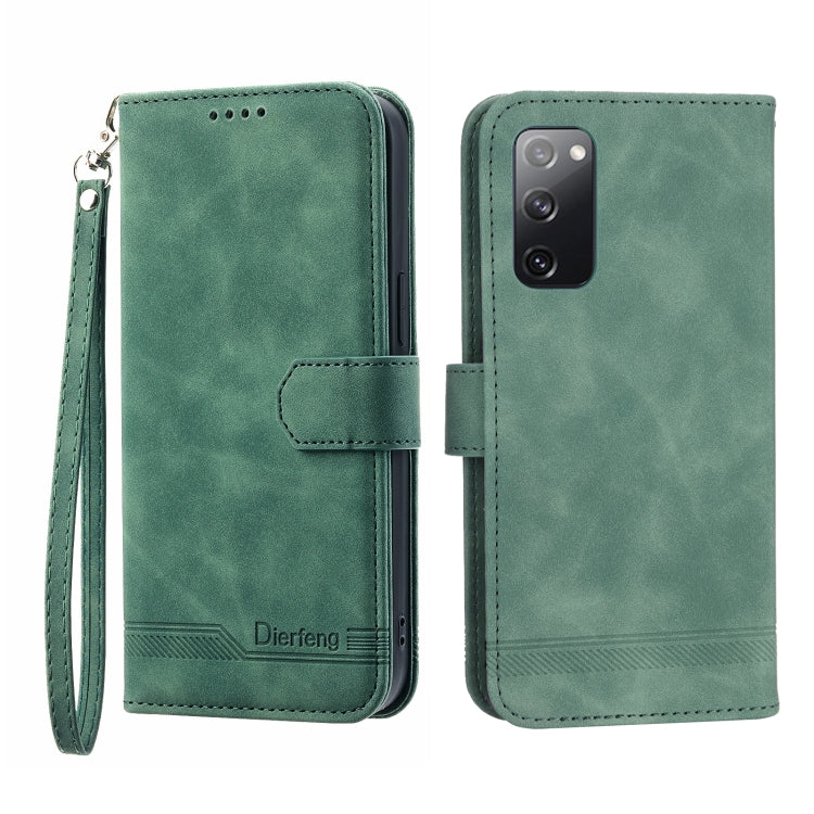 Dierfeng Dream Line TPU + Custodia per telefono in pelle PU, For Samsung Galaxy A34, For Samsung Galaxy S20 FE, For Samsung Galaxy S21 5G, For Samsung Galaxy S21+ 5G