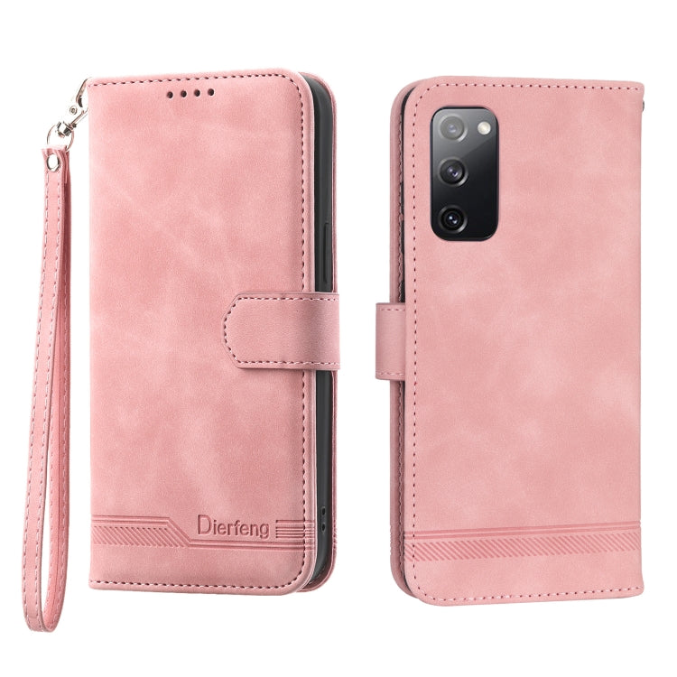 Dierfeng Dream Line TPU + Custodia per telefono in pelle PU, For Samsung Galaxy A34, For Samsung Galaxy S20 FE, For Samsung Galaxy S21 5G, For Samsung Galaxy S21+ 5G