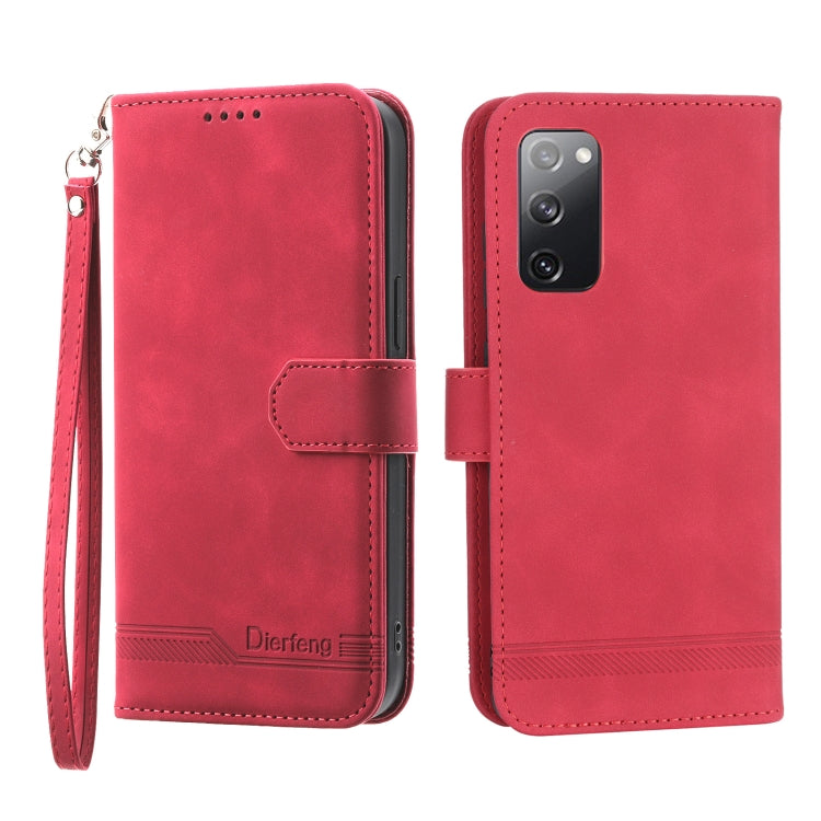 Dierfeng Dream Line TPU + Custodia per telefono in pelle PU, For Samsung Galaxy A34, For Samsung Galaxy S20 FE, For Samsung Galaxy S21 5G, For Samsung Galaxy S21+ 5G