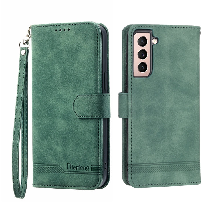 Dierfeng Dream Line TPU + Custodia per telefono in pelle PU, For Samsung Galaxy A34, For Samsung Galaxy S20 FE, For Samsung Galaxy S21 5G, For Samsung Galaxy S21+ 5G