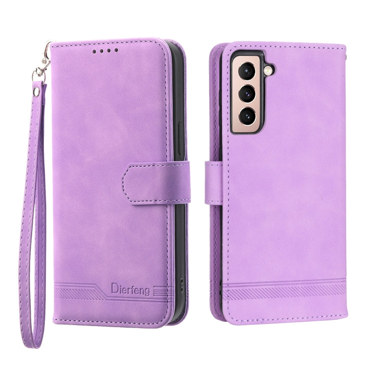 Dierfeng Dream Line TPU + Custodia per telefono in pelle PU, For Samsung Galaxy A34, For Samsung Galaxy S20 FE, For Samsung Galaxy S21 5G, For Samsung Galaxy S21+ 5G