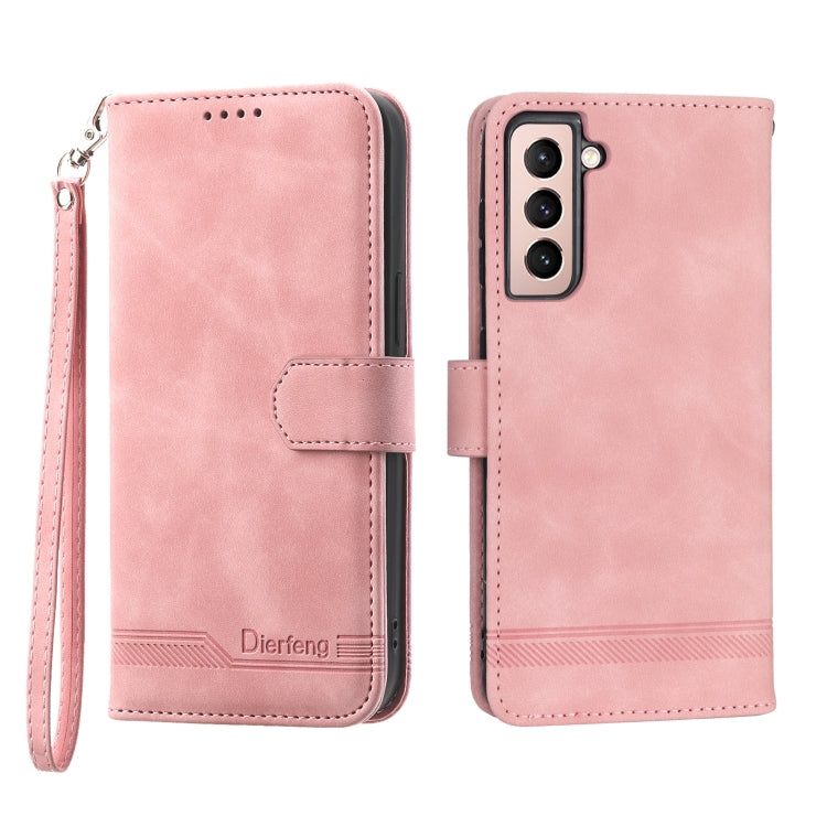 Dierfeng Dream Line TPU + Custodia per telefono in pelle PU, For Samsung Galaxy A34, For Samsung Galaxy S20 FE, For Samsung Galaxy S21 5G, For Samsung Galaxy S21+ 5G