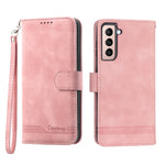 Dierfeng Dream Line TPU + Custodia per telefono in pelle PU, For Samsung Galaxy A34, For Samsung Galaxy S20 FE, For Samsung Galaxy S21 5G, For Samsung Galaxy S21+ 5G