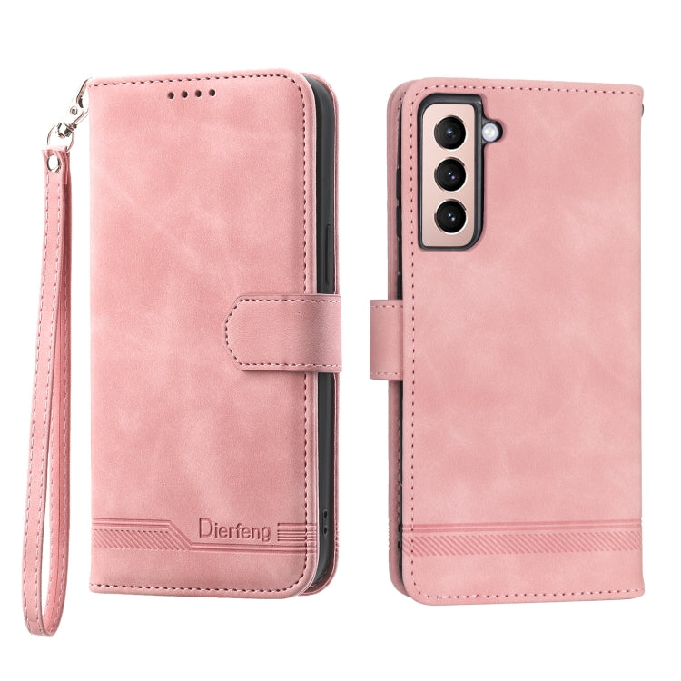 Dierfeng Dream Line TPU + Custodia per telefono in pelle PU, For Samsung Galaxy A34, For Samsung Galaxy S20 FE, For Samsung Galaxy S21 5G, For Samsung Galaxy S21+ 5G