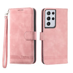 Dierfeng Dream Line TPU + Custodia per telefono in pelle PU, For Samsung Galaxy S21 Ultra 5G, For Samsung Galaxy S21 FE 5G, For Samsung Galaxy S22 5G, For Samsung Galaxy S22+ 5G