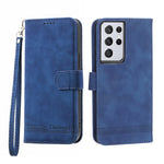 Dierfeng Dream Line TPU + Custodia per telefono in pelle PU, For Samsung Galaxy S21 Ultra 5G, For Samsung Galaxy S21 FE 5G, For Samsung Galaxy S22 5G, For Samsung Galaxy S22+ 5G