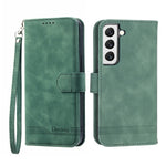 Dierfeng Dream Line TPU + Custodia per telefono in pelle PU, For Samsung Galaxy S21 Ultra 5G, For Samsung Galaxy S21 FE 5G, For Samsung Galaxy S22 5G, For Samsung Galaxy S22+ 5G