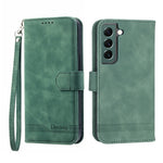Dierfeng Dream Line TPU + Custodia per telefono in pelle PU, For Samsung Galaxy S21 Ultra 5G, For Samsung Galaxy S21 FE 5G, For Samsung Galaxy S22 5G, For Samsung Galaxy S22+ 5G