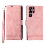 Dierfeng Dream Line TPU + Custodia per telefono in pelle PU, For Samsung Galaxy S22 Ultra 5G, For Samsung Galaxy S23 5G, For Samsung Galaxy S23 Ultra 5G, For Samsung Galaxy S23+ 5G