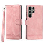 Dierfeng Dream Line TPU + Custodia per telefono in pelle PU, For Samsung Galaxy S22 Ultra 5G, For Samsung Galaxy S23 5G, For Samsung Galaxy S23 Ultra 5G, For Samsung Galaxy S23+ 5G