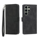 Dierfeng Dream Line TPU + Custodia per telefono in pelle PU, For Samsung Galaxy S22 Ultra 5G, For Samsung Galaxy S23 5G, For Samsung Galaxy S23 Ultra 5G, For Samsung Galaxy S23+ 5G