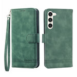 Dierfeng Dream Line TPU + Custodia per telefono in pelle PU, For Samsung Galaxy S22 Ultra 5G, For Samsung Galaxy S23 5G, For Samsung Galaxy S23 Ultra 5G, For Samsung Galaxy S23+ 5G