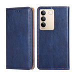 Custodia per telefono in pelle magnetica tinta unita a olio lucido, For vivo S16 / S16 Pro, For vivo Y02 4G, For Fujitsu Arrows N F-51C, For Xiaomi Redmi K60E