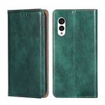 Custodia per telefono in pelle magnetica tinta unita a olio lucido, For vivo S16 / S16 Pro, For vivo Y02 4G, For Fujitsu Arrows N F-51C, For Xiaomi Redmi K60E