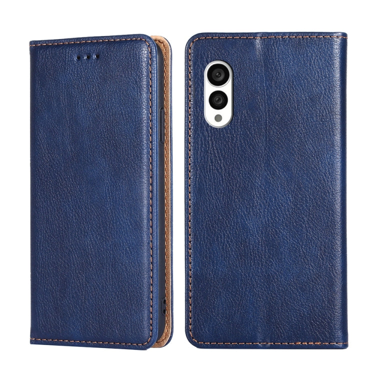 Custodia per telefono in pelle magnetica tinta unita a olio lucido, For vivo S16 / S16 Pro, For vivo Y02 4G, For Fujitsu Arrows N F-51C, For Xiaomi Redmi K60E