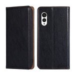 Custodia per telefono in pelle magnetica tinta unita a olio lucido, For vivo S16 / S16 Pro, For vivo Y02 4G, For Fujitsu Arrows N F-51C, For Xiaomi Redmi K60E