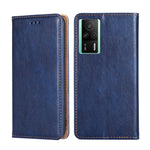 Custodia per telefono in pelle magnetica tinta unita a olio lucido, For vivo S16 / S16 Pro, For vivo Y02 4G, For Fujitsu Arrows N F-51C, For Xiaomi Redmi K60E