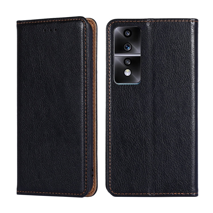 Custodia per telefono in pelle magnetica tinta unita a olio lucido, For Xiaomi Redmi K60 / K60 Pro, For Honor 80 GT, For OnePlus 11