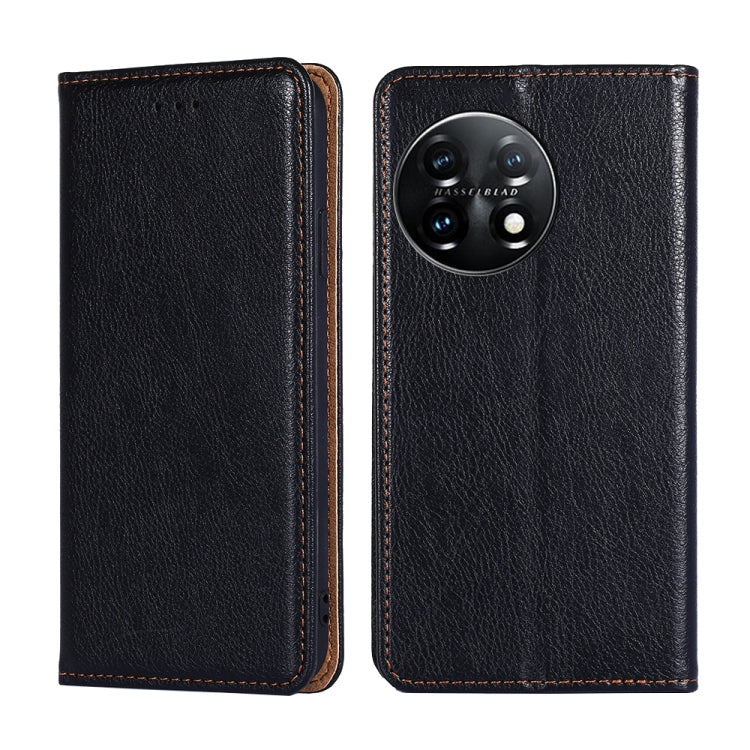 Custodia per telefono in pelle magnetica tinta unita a olio lucido, For Xiaomi Redmi K60 / K60 Pro, For Honor 80 GT, For OnePlus 11