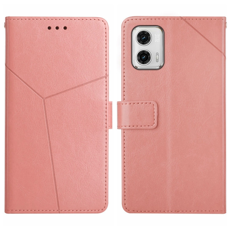 HT01 Cassa del telefono di cuoio di vibrazione del modello a forma di Y, For Motorola Moto G73 5G, For OPPO A58 5G/A78 5G, For OPPO Reno8 T 4G, For TCL 40 SE