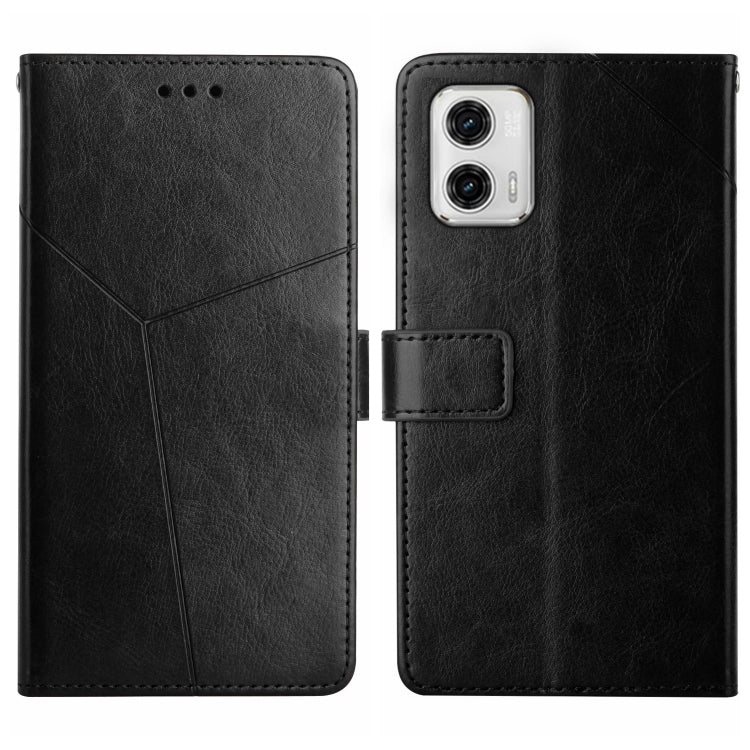 HT01 Cassa del telefono di cuoio di vibrazione del modello a forma di Y, For Motorola Moto G73 5G, For OPPO A58 5G/A78 5G, For OPPO Reno8 T 4G, For TCL 40 SE