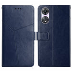 HT01 Cassa del telefono di cuoio di vibrazione del modello a forma di Y, For Motorola Moto G73 5G, For OPPO A58 5G/A78 5G, For OPPO Reno8 T 4G, For TCL 40 SE