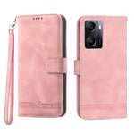 Dierfeng Dream Line TPU + Custodia per telefono in pelle PU, For OPPO A17, For OPPO A57 4G, For OPPO A57 5G, For OPPO Reno8