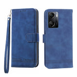 Dierfeng Dream Line TPU + Custodia per telefono in pelle PU, For OPPO A17, For OPPO A57 4G, For OPPO A57 5G, For OPPO Reno8