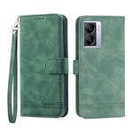 Dierfeng Dream Line TPU + Custodia per telefono in pelle PU, For OPPO A17, For OPPO A57 4G, For OPPO A57 5G, For OPPO Reno8