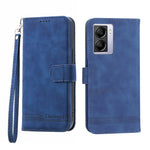 Dierfeng Dream Line TPU + Custodia per telefono in pelle PU, For OPPO A17, For OPPO A57 4G, For OPPO A57 5G, For OPPO Reno8