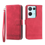 Dierfeng Dream Line TPU + Custodia per telefono in pelle PU, For OPPO A17, For OPPO A57 4G, For OPPO A57 5G, For OPPO Reno8