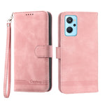 Dierfeng Dream Line TPU + Custodia per telefono in pelle PU, For OPPO Reno8 Pro, For Realme 9i, For Realme C12 / C15 / C25