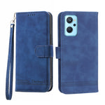 Dierfeng Dream Line TPU + Custodia per telefono in pelle PU, For OPPO Reno8 Pro, For Realme 9i, For Realme C12 / C15 / C25
