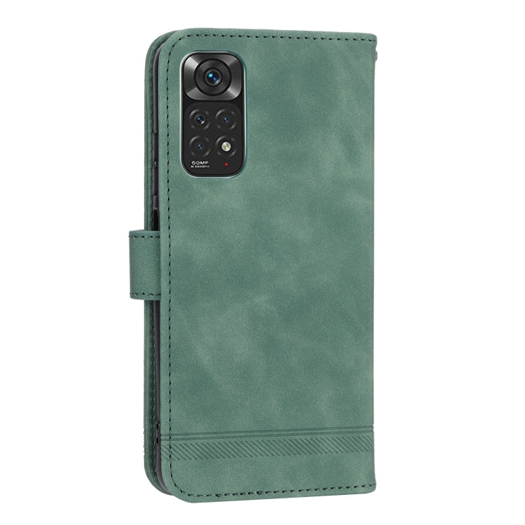 Dierfeng Dream Line TPU + Custodia per telefono in pelle PU, For Xiaomi Redmi Note 11 / Note 11S, For Xiaomi Redmi Note 11 Pro Foreign, For Xiaomi Redmi 10C, For Xiaomi Redmi 10A