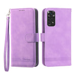 Dierfeng Dream Line TPU + Custodia per telefono in pelle PU, For Xiaomi Redmi Note 11 / Note 11S, For Xiaomi Redmi Note 11 Pro Foreign, For Xiaomi Redmi 10C, For Xiaomi Redmi 10A
