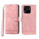Dierfeng Dream Line TPU + Custodia per telefono in pelle PU, For Xiaomi Redmi Note 11 / Note 11S, For Xiaomi Redmi Note 11 Pro Foreign, For Xiaomi Redmi 10C, For Xiaomi Redmi 10A