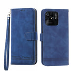Dierfeng Dream Line TPU + Custodia per telefono in pelle PU, For Xiaomi Redmi Note 11 / Note 11S, For Xiaomi Redmi Note 11 Pro Foreign, For Xiaomi Redmi 10C, For Xiaomi Redmi 10A