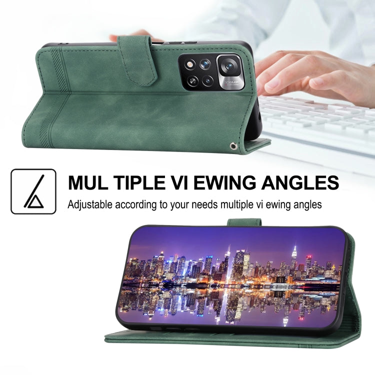 Dierfeng Dream Line TPU + Custodia per telefono in pelle PU, For Xiaomi Redmi Note 11 Pro Max, For Xiaomi Redmi A1 4G, For Xiaomi Redmi Note 12 Global, For Xiaomi Redmi Note 12 Pro 5G Global