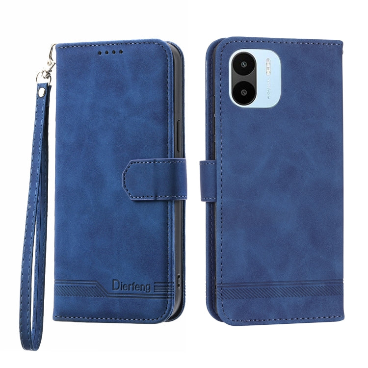 Dierfeng Dream Line TPU + Custodia per telefono in pelle PU, For Xiaomi Redmi Note 11 Pro Max, For Xiaomi Redmi A1 4G, For Xiaomi Redmi Note 12 Global, For Xiaomi Redmi Note 12 Pro 5G Global