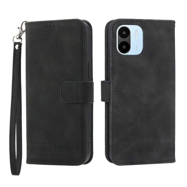 Dierfeng Dream Line TPU + Custodia per telefono in pelle PU, For Xiaomi Redmi Note 11 Pro Max, For Xiaomi Redmi A1 4G, For Xiaomi Redmi Note 12 Global, For Xiaomi Redmi Note 12 Pro 5G Global