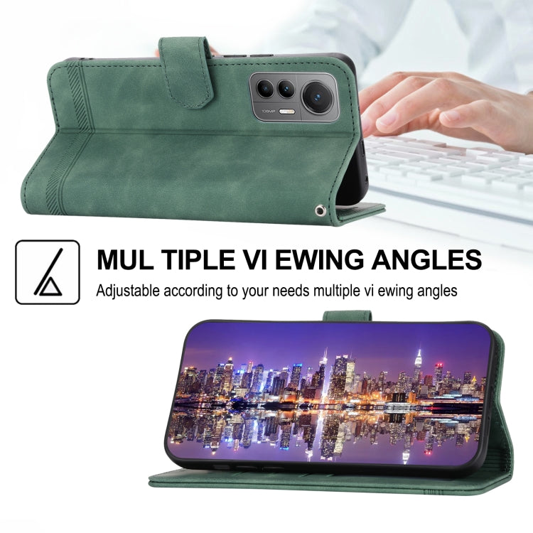 Dierfeng Dream Line TPU + Custodia per telefono in pelle PU, For Xiaomi 12 / 12X, For Xiaomi 12 Lite, For Xiaomi 12 Pro, For Xiaomi 12T