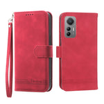 Dierfeng Dream Line TPU + Custodia per telefono in pelle PU, For Xiaomi 12 / 12X, For Xiaomi 12 Lite, For Xiaomi 12 Pro, For Xiaomi 12T