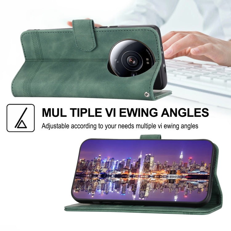 Dierfeng Dream Line TPU + Custodia per telefono in pelle PU, For Xiaomi 12 Ultra, For Xiaomi 13, For Xiaomi 13 Pro, For Xiaomi Poco C40