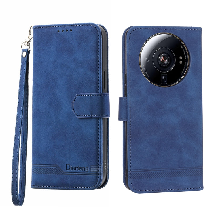 Dierfeng Dream Line TPU + Custodia per telefono in pelle PU, For Xiaomi 12 Ultra, For Xiaomi 13, For Xiaomi 13 Pro, For Xiaomi Poco C40