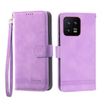 Dierfeng Dream Line TPU + Custodia per telefono in pelle PU, For Xiaomi 12 Ultra, For Xiaomi 13, For Xiaomi 13 Pro, For Xiaomi Poco C40